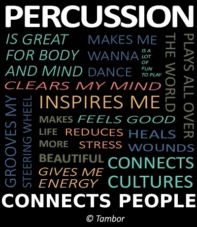 Percussion connects